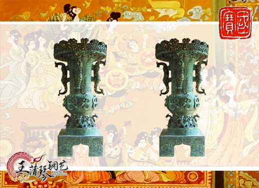 曾侯乙銅尊，武漢東湖賓館雕塑